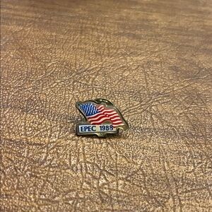 EPEC 1988 American Flag Pin